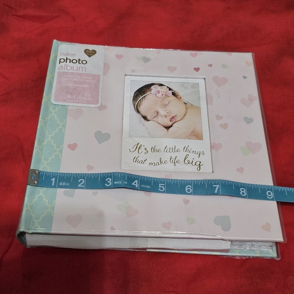 C.R. Gibson Baby Photo Album - Holds 160 Photos - Custom Caption Space - Picture 7 of 9
